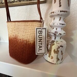 Tan Ombre Shoulder Bag